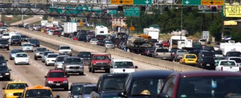 Scene from Hurricane Rita evacuation
